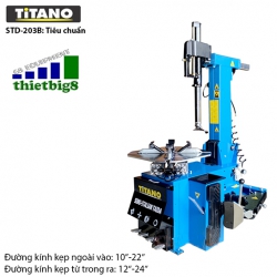 MÁY THÁO VỎ Ô TÔ TITANO STD-203B - MÂM 10-22 INCH